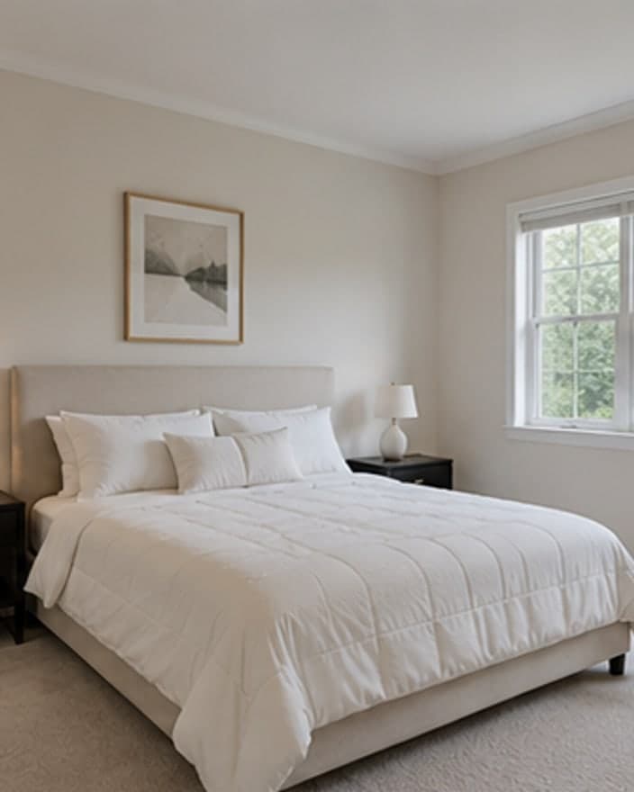 Bedroom before its redesign